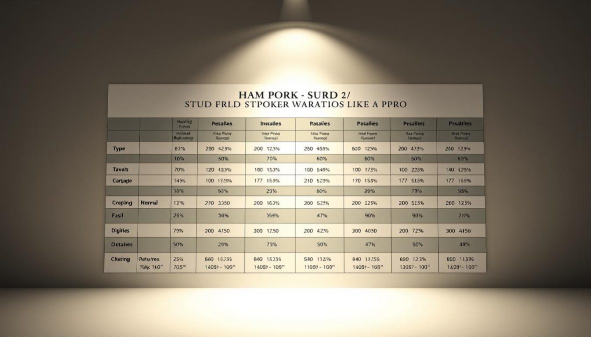 stud poker variations