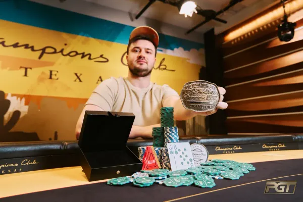 Houston local spins short stack into PGT Texas Poker Open Main Event win
