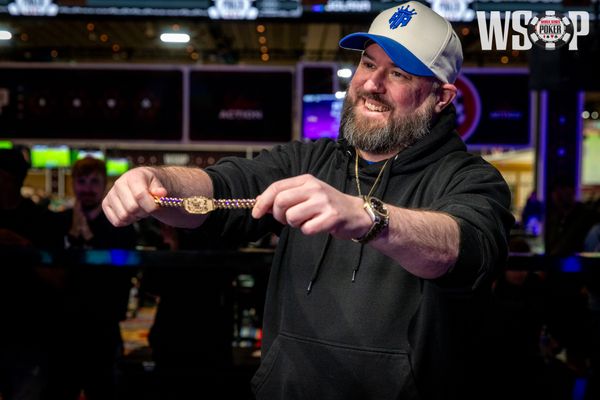 Circuit crusher Matt Higgins adds million-dollar bracelet to nine rings