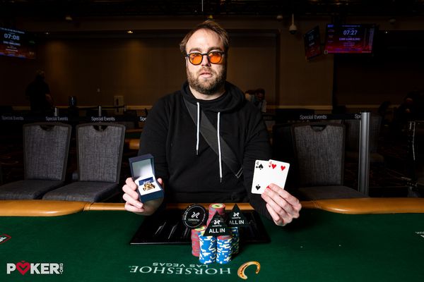 Matthew Blagg catches fire to scoop WSOPC Vegas Main for first live win